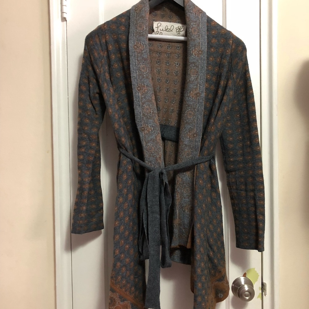 Anthropologie Cashmere-Blend Wrap Sweater